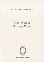 Pram tentang Seorang Pram