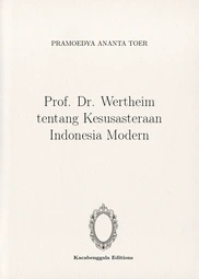 prof-dr-wertheim-tentang-kesusasteraan-indonesia-modern