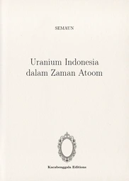Uranium Indonesia dalam Zaman Atoom