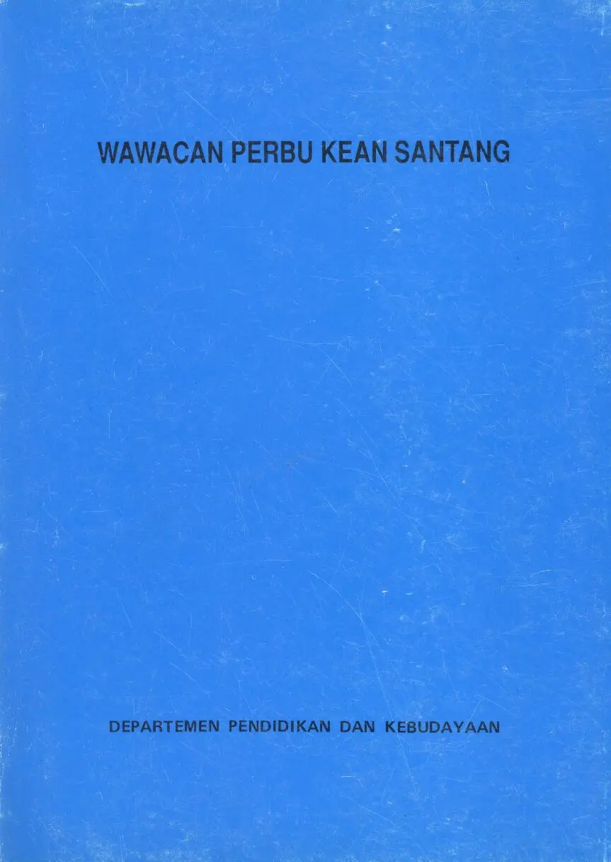WAWACAN PERBU KEAN SANTANG